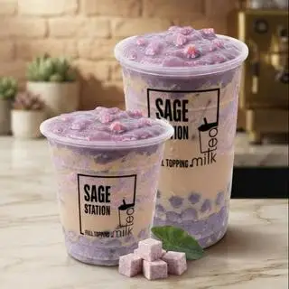 Hình ảnh Trà sữa khoai môn tươi