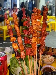 Hình ảnh Lợn xiên nướng
