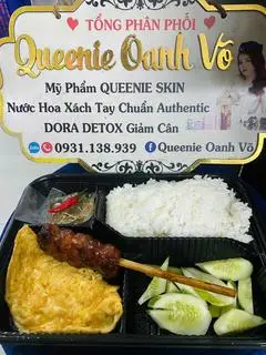 Hình ảnh Cơm trứng nem nướng kèm canh
