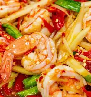 Hình ảnh Gỏi xoài tôm