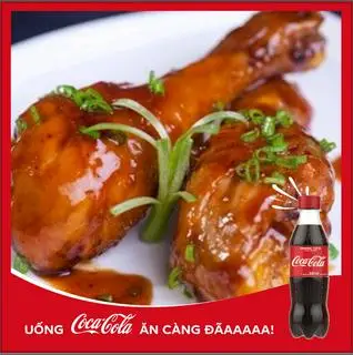 Hình ảnh Cơm Gà Sốt Chua Ngọt + Coca