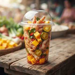 Hình ảnh Chân Gà Sốt Thái