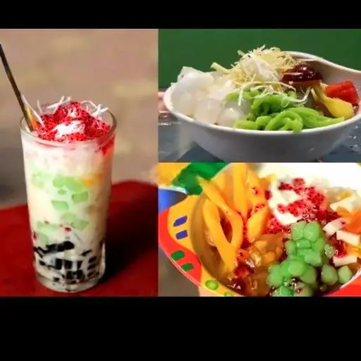 Hình ảnh Chè Dừa Non Thái Mít Kèm Đậu Đỏ 