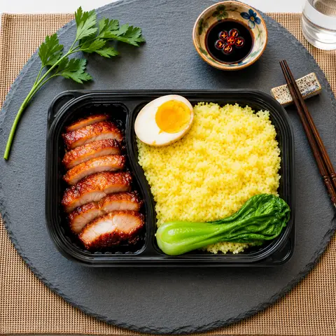 Hình ảnh Cơm Xá Xíu Mật Ong