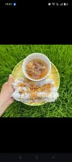 Hình ảnh bánh cuốn thịt nướng 