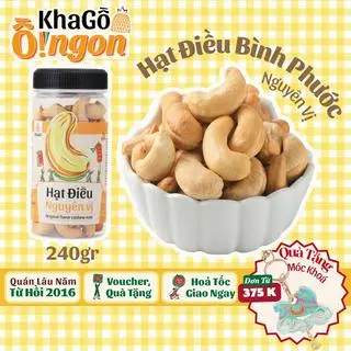 Hình ảnh Hạt Điều - Nguyên Vị | 240 gr