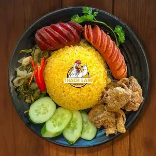 Hình ảnh Cơm Lạp Xưởng Xúc Xích - Da Gà