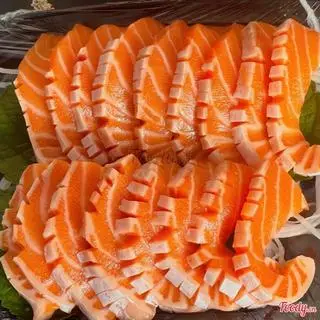 Hình ảnh Sashimi Bụng Cá Hồi 300gr - Belly Salmon Sashimi
