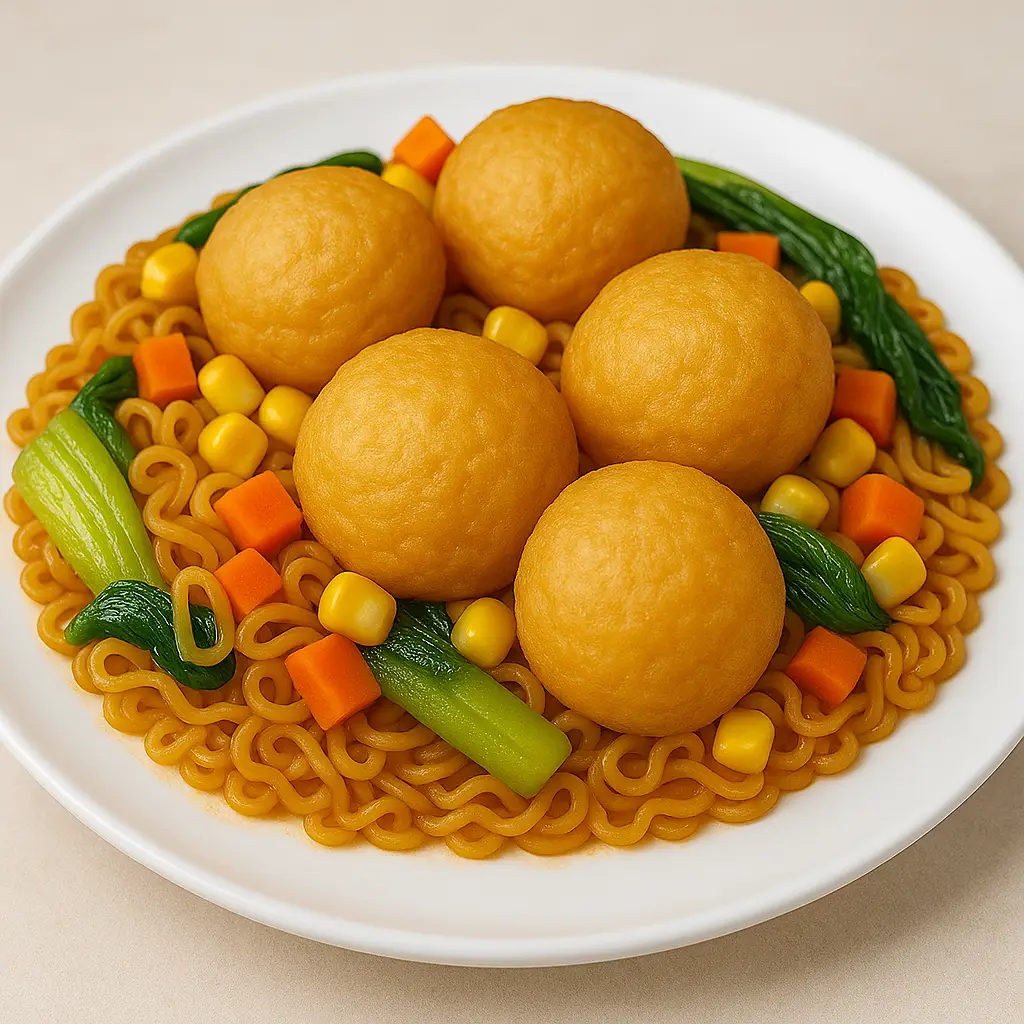 Hình ảnh Mì Trộn Đậu Hủ Phô Mai