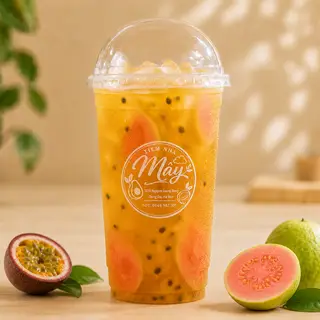 Hình ảnh Trà Chanh Dây Ổi Hồng