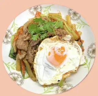 Hình ảnh Nui xào bò - trứng