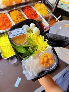 Hình ảnh Phơi sương chấm muối béo