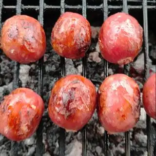Hình ảnh lạp xưởng nướng