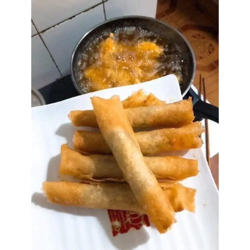 Hình ảnh Xúc Xích Cuốn Bò Bía
