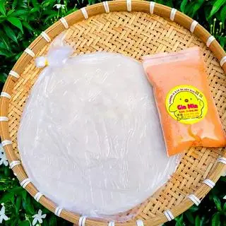 Hình ảnh Combo 500g bánh tráng phơi sương - 100g muối nhuyễn