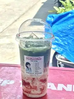 Hình ảnh Matcha Latte Dâu