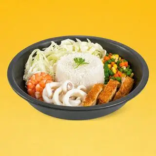 Hình ảnh Cơm xèo gà hải sản