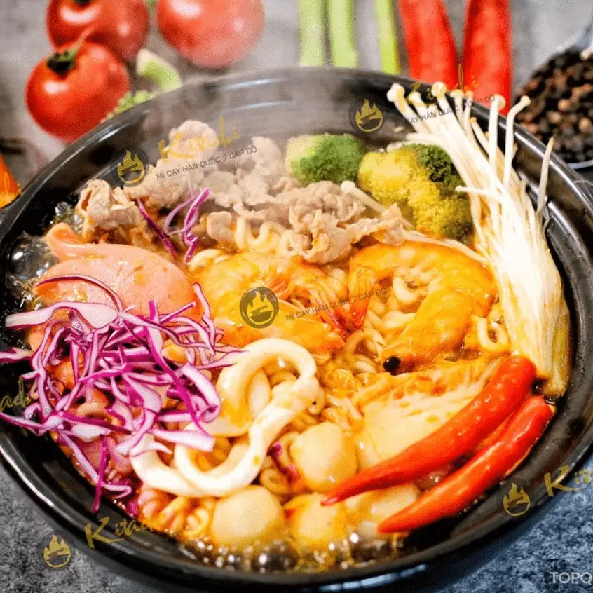 Hình ảnh Mì cay bò Mỹ
