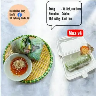 Hình ảnh Nem cuốn bóp bánh ram ăn là dính - 1 cuốn