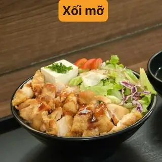 Hình ảnh Cơm gà xối mỡ