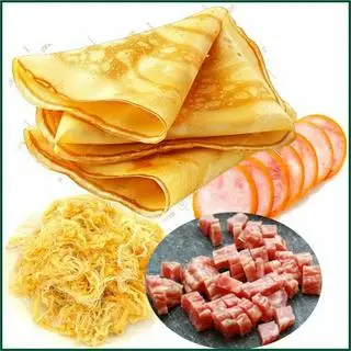 Hình ảnh Bánh jambon chà bông lạp xưởng 