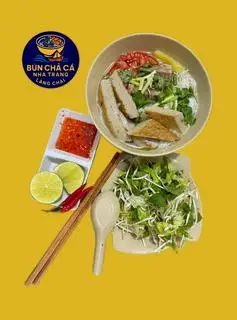 Hình ảnh Bún chả cá chiên