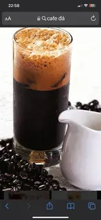 Hình ảnh cafe đen đã 