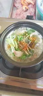 Hình ảnh Cháo cá rau đắng đậu xanh