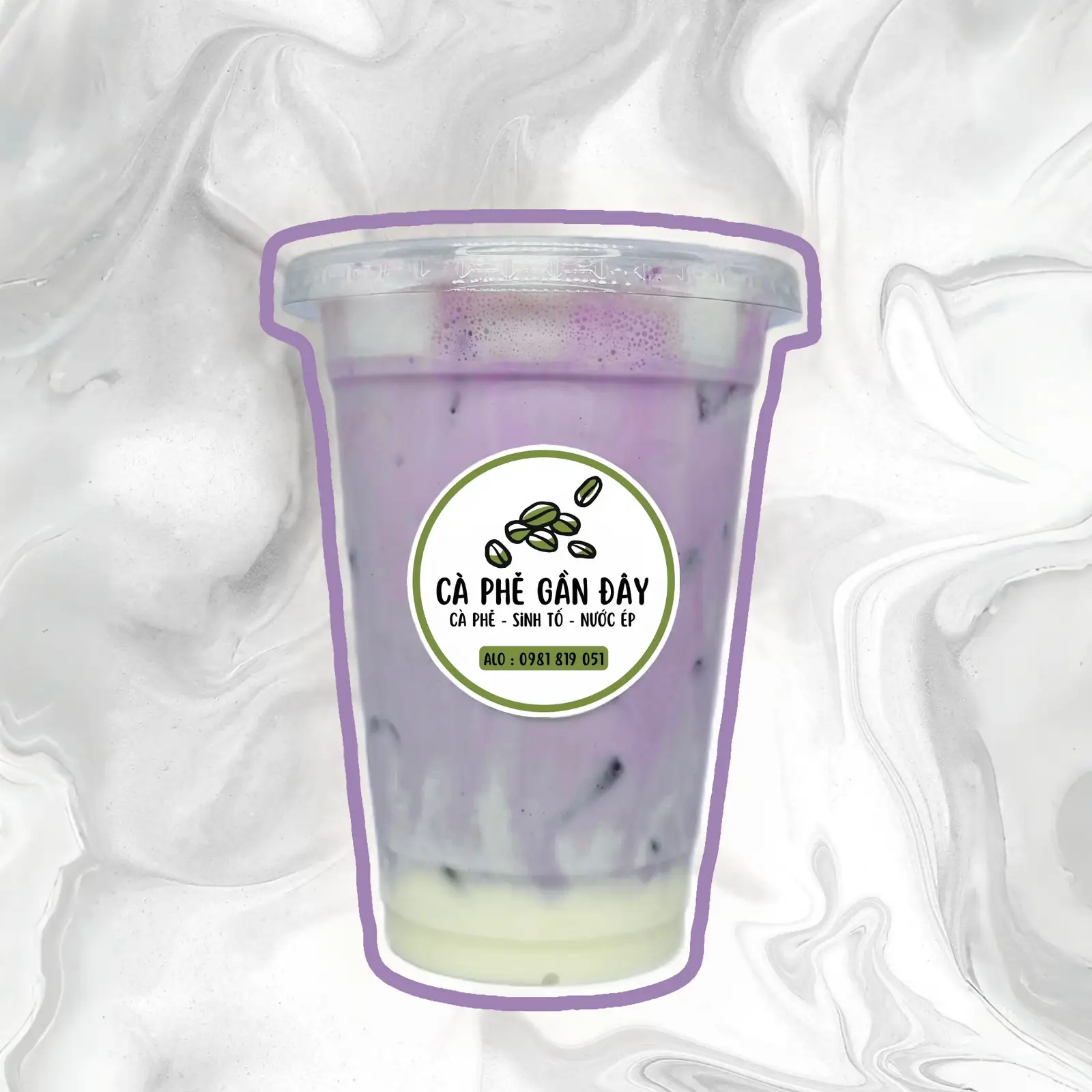 Hình ảnh Khoai môn latte