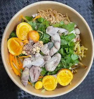 Hình ảnh Bún da gà - phao câu