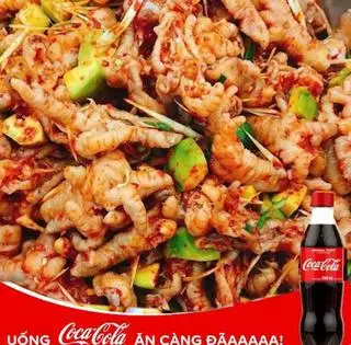 Hình ảnh Combo 1 chân gà sốt Thái - 1 coca