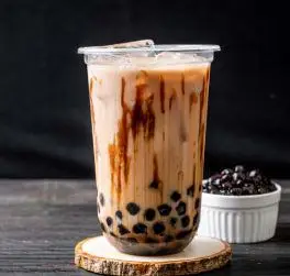 Hình ảnh Sữa tươi trân châu đường đen