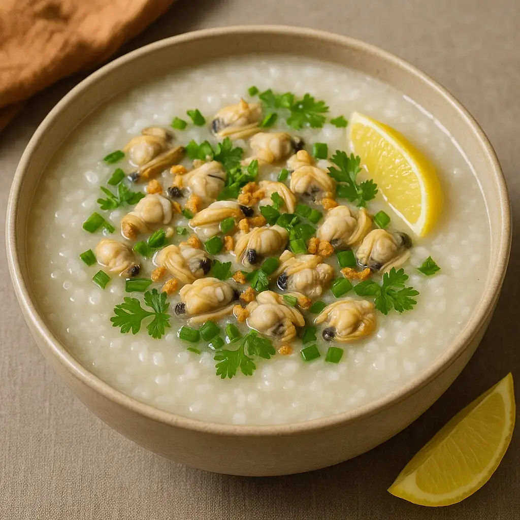 Hình ảnh Cháo ngao nguyên con 50g