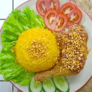 Hình ảnh Cơm đùi mắm tỏi