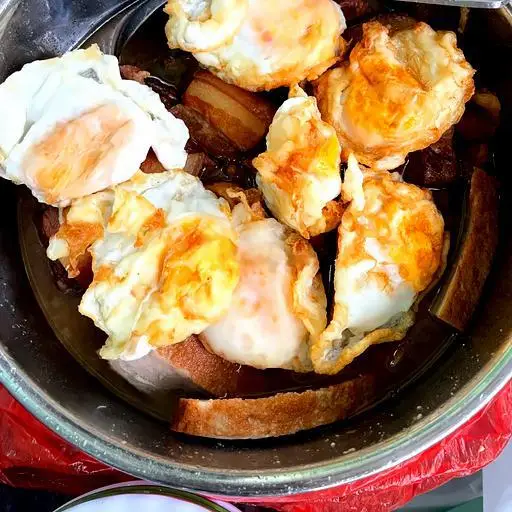 Hình ảnh Trứng ốp - trứng tròn