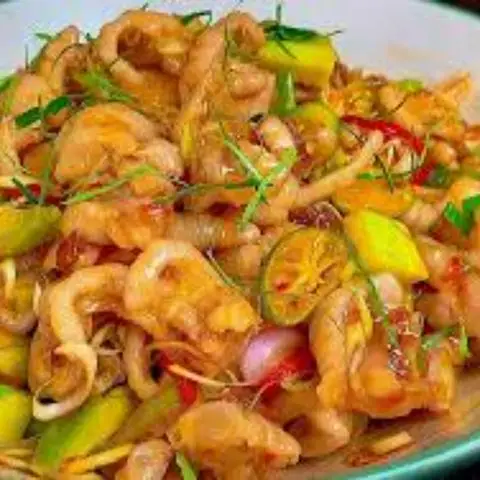 Hình ảnh Chân Gà Sốt Thái Gold - Hà Thị Khéo