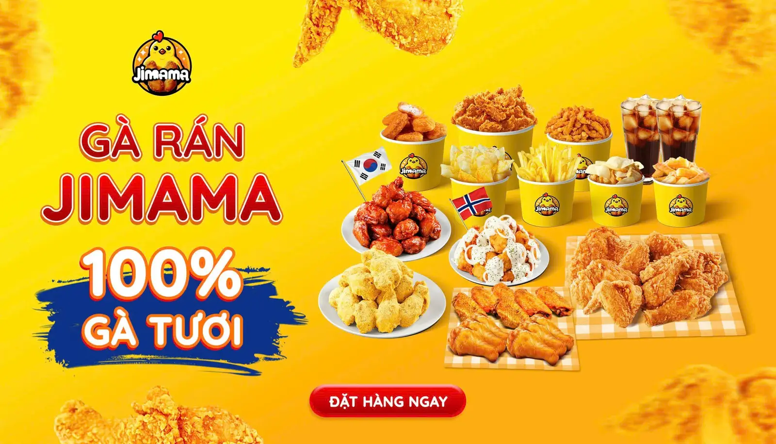 Hình ảnh Gà Rán Jimama - Gà Rán, Mỳ Ý & Ăn Vặt - Thích Quảng Đức