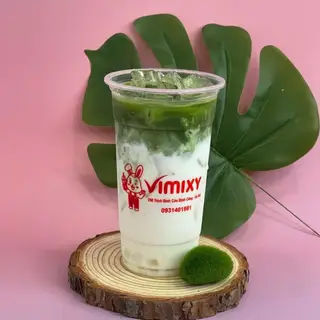 Hình ảnh Latte matcha thạch dừa