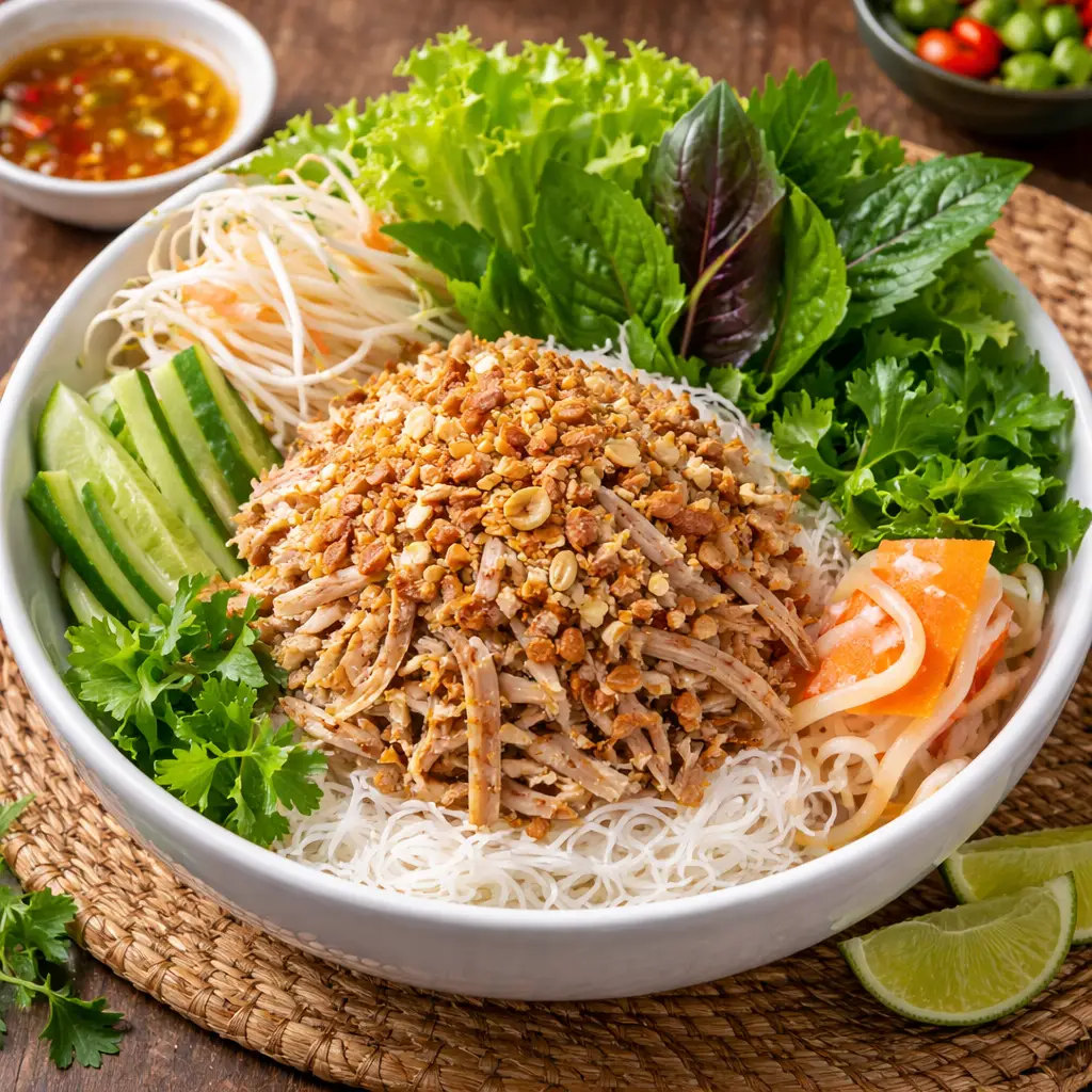Hình ảnh Bún Bì truyền thống