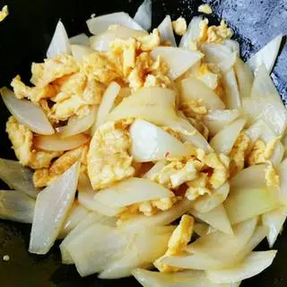 Hình ảnh Trứng chiên của hành