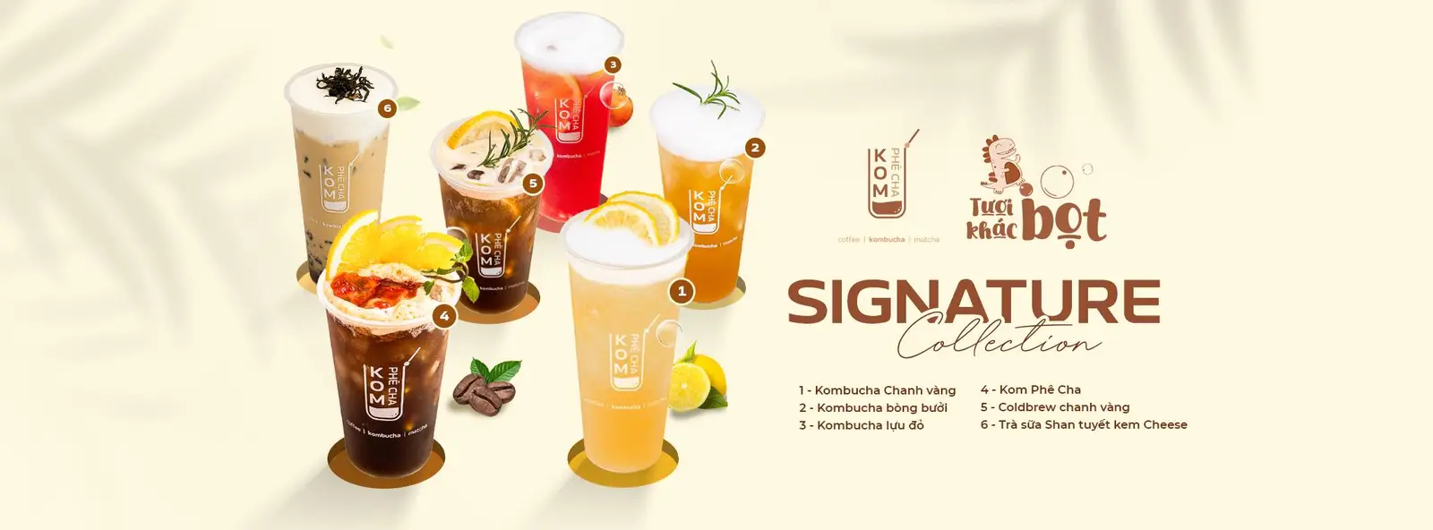 Hình ảnh Kom Phê Cha - Kombucha - Cách Mạng Tháng Tám
