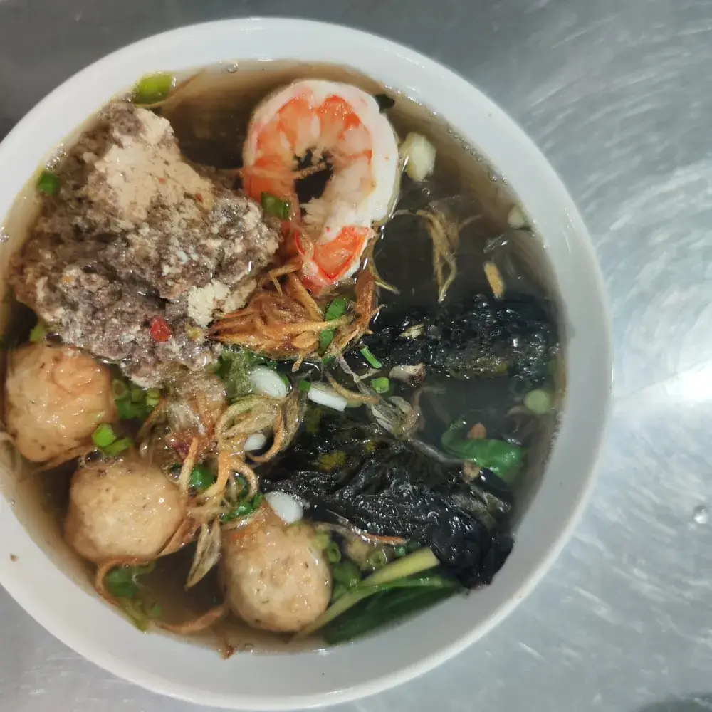 Hình ảnh Bánh đa cua Hải Phòng tô thường