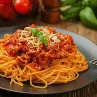 Hình ảnh Mì Ý sốt bò bằm