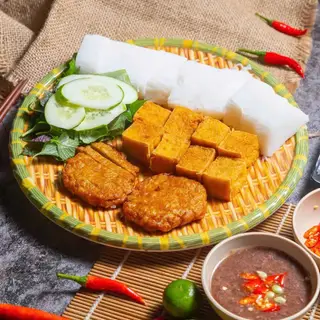 Hình ảnh Bún đậu chả cốm