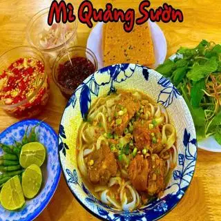 Hình ảnh Mì Quảng sườn