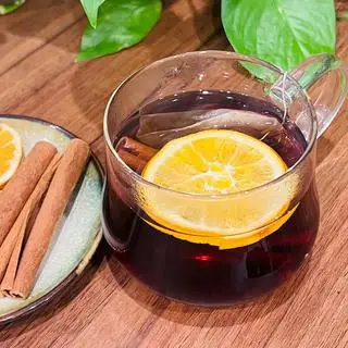 Hình ảnh Trà mộc cam quế - nóng
