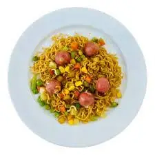 Hình ảnh Mì trộn tôm viên