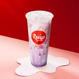 Hình ảnh Latte khoai môn - sữa tươi - ly 700ml