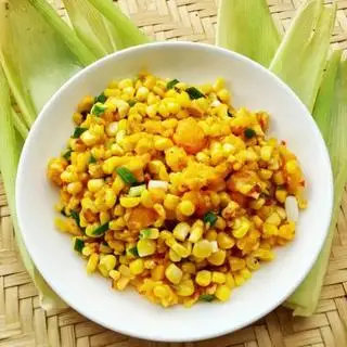 Hình ảnh Bắp xào trứng muối