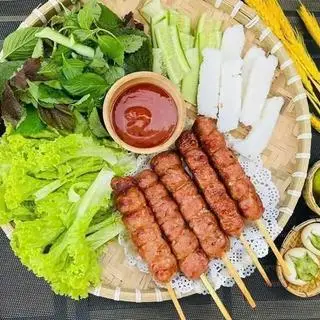 Hình ảnh Nem hồ lô nướng phần nhỏ